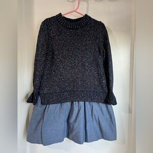 Crewcuts Glitter Sweater Dress